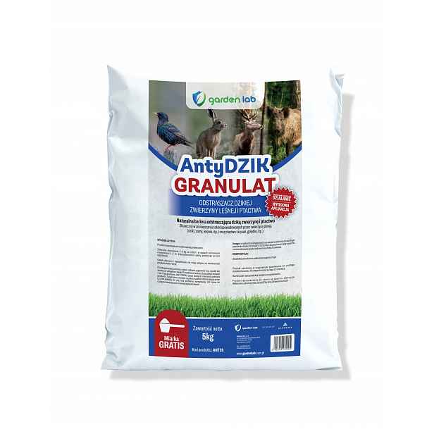 Antidivoký 10 kg granulovaný odpuzovač divoké zvěře,