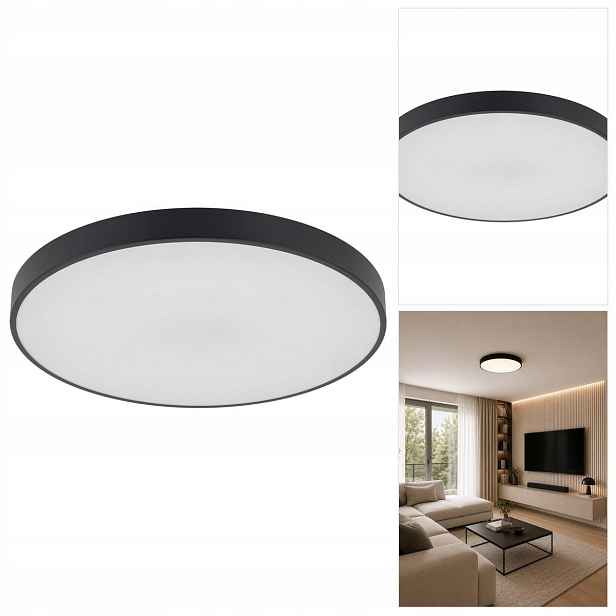 Stropní Svítidlo černý Velis Led moderní do koupelny IP54 Tk Lighting