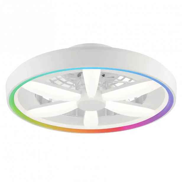 VENTILÁTOR SAVIR WHITE CCT+RGB 66935