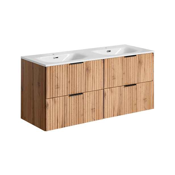 ArtCom Koupelnová skříňka s umyvadlem ADEL Oak U120/1 | 120 cm