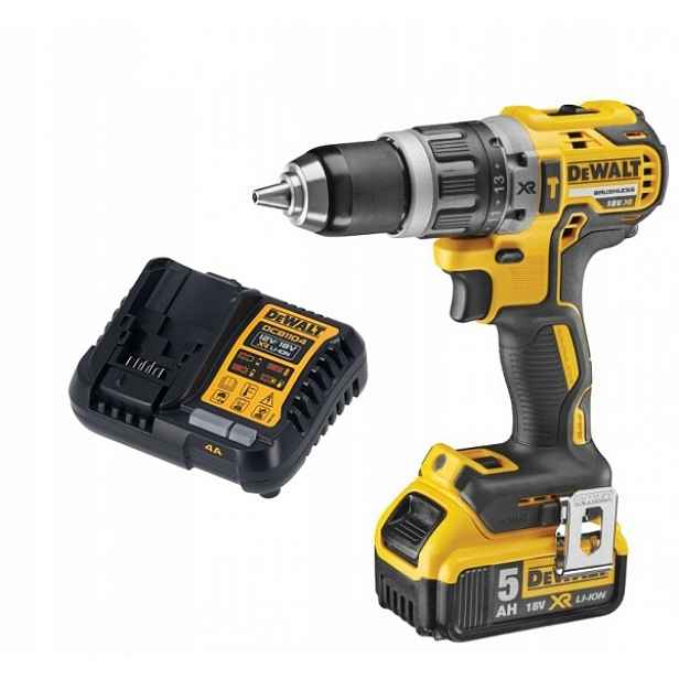 DCD796P1 Dewalt Aku Vrtačka Xr 18V S Příklepem 70 Nm 1X5AH Nabíječka