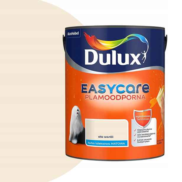 Dulux Easycare Barva odolná vůči skvrnám 5L Síla vanilky