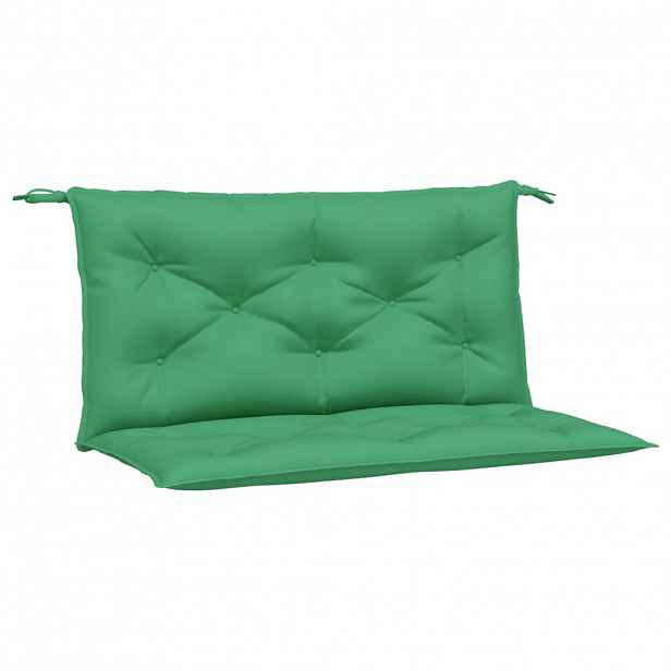 vidaXL Podušky na zahradní lavici 2 ks zelené 100x50x7 cm látka oxford