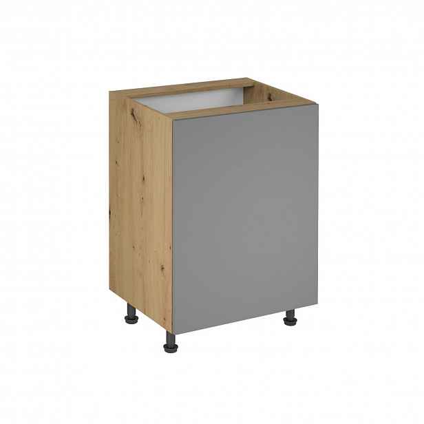 Kuchyňská skříňka LANGEN D60-P/L Dub artisan/béžová