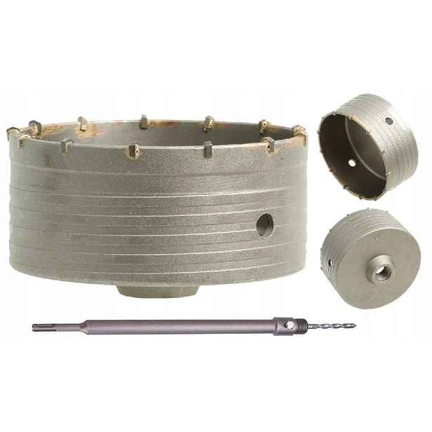 Korunkový Vrták Na Betonu 130 mm Adaptér SDSplus 350 mm Fréza Korunka Vidiová Sds