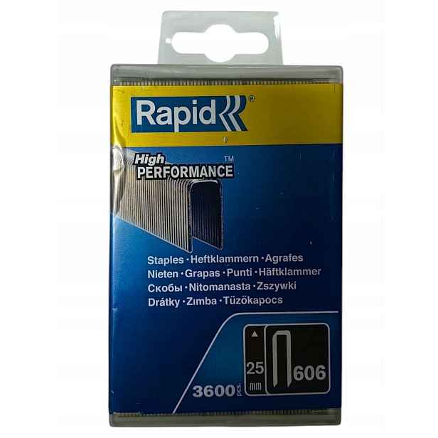 Rapid Sponky 606 25 mm High Performance 3600 kusů