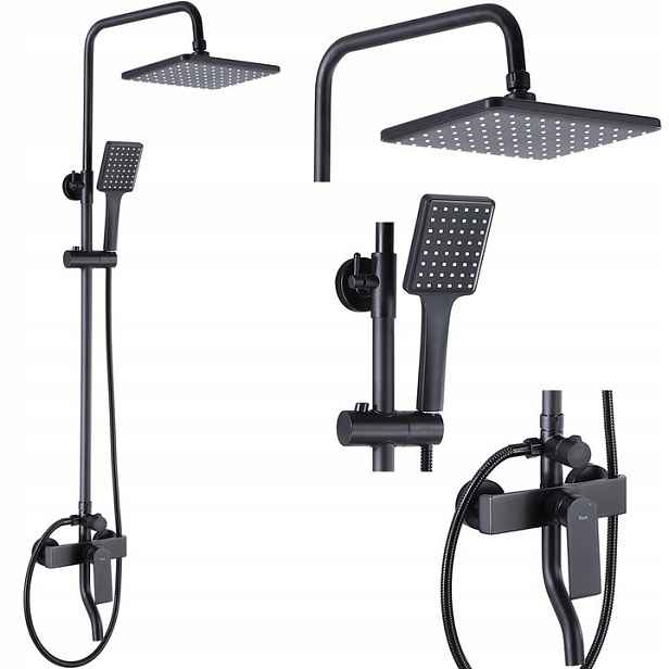 Sprchový Set Hass Black Černá
