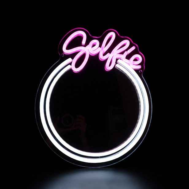 Zrcadlo s Led neonem pro selfie Selfie Led FM-MT07 Zuma Line