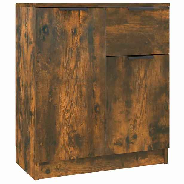 vidaXL Příborník kouřový dub 60 x 30 x 70 cm kompozitní dřevo