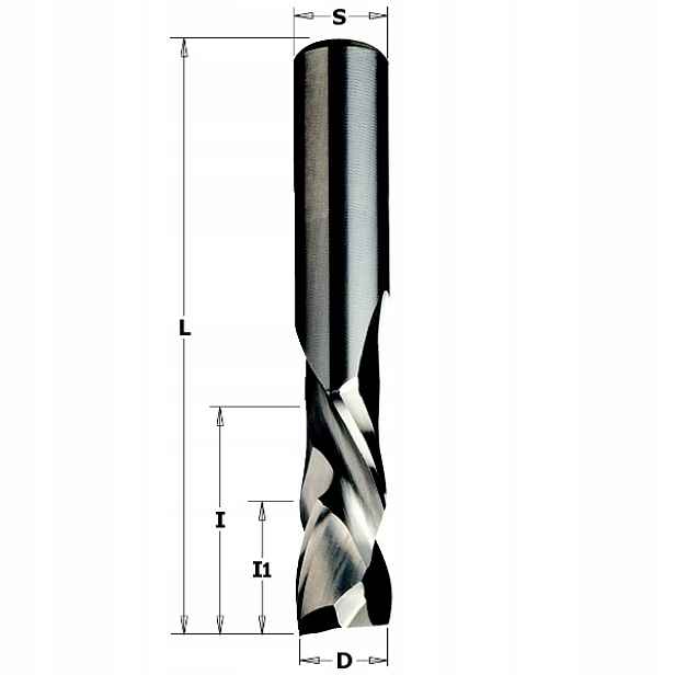 Cmt 189.052.51 Fréza Hs 5% D=5 I=55 I2=16 L=90 S=8 Z1