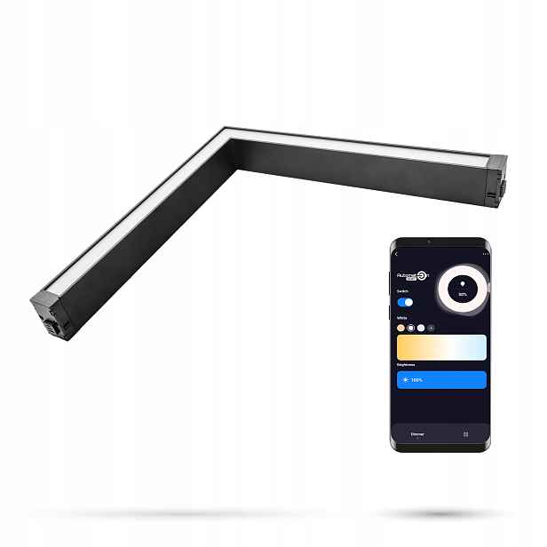 Led horizontální úhlový reflektor Zigbee Ultron 16W Smart Track 230VAC 3K-5K