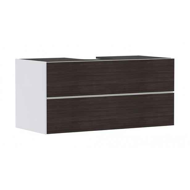 Skříňka pod umyvadlo pod desku Hansgrohe Xevolos E 118x55,5x55 cm bílá matná 54193730
