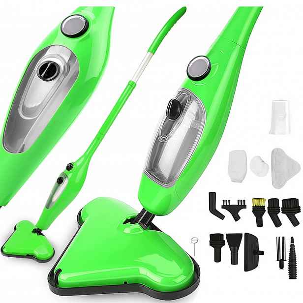 Multifunkční Parní Mop S Velkým Výkonem 1300 W 10 Vyměnitelných Nástavců