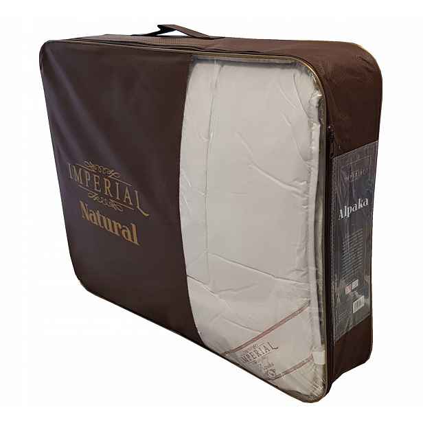 Přikrývka Alpaka Lama 140x200 Imperial 1600 g Amw Duo
