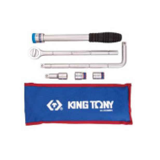 Hlavice 1/2" Torx "T" 6dílná sada King Tony 4306MRN