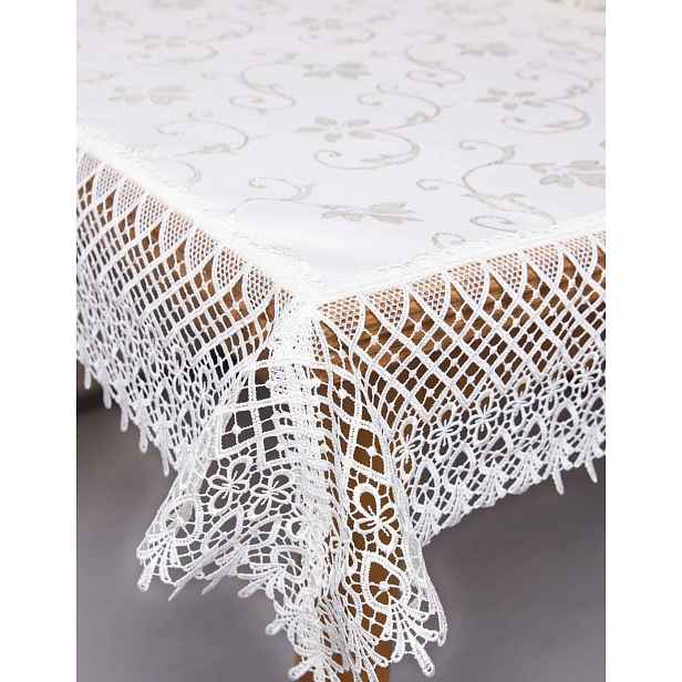 Ubrus Guipure Dlouhý Obdélník S Dlouhou GIPIUROU140X200 Ecru