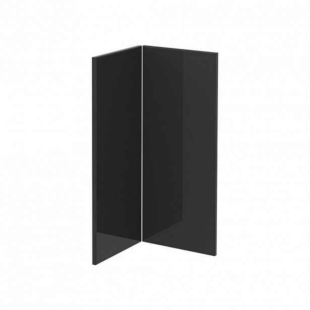 Vicco KUCHYŇSKÁ DVÍŘKA R-Line Antracitový vysoký lesk 59.2 x 71.3 cm nábytková čela pro rohovou spodní skříňku