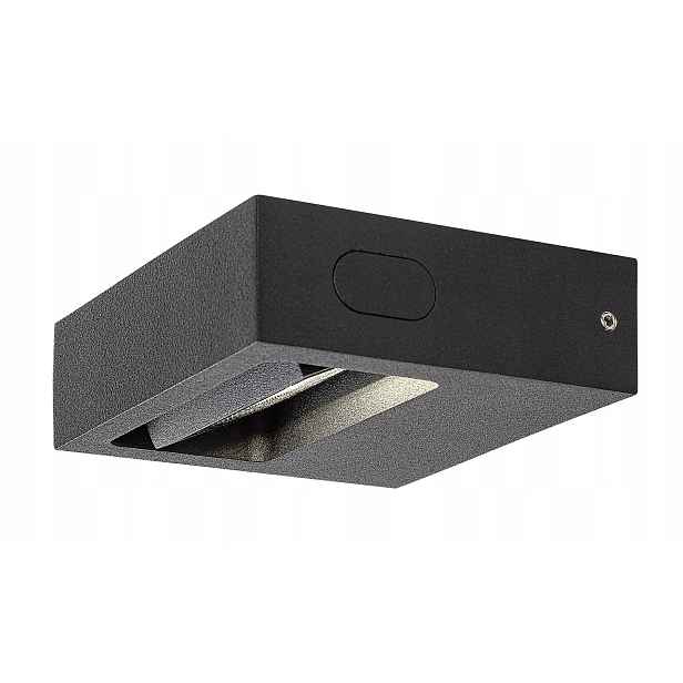 Venkovní nástěnné svítidlo moderní Led 7W Ganges černé matné 7052 Rabalux