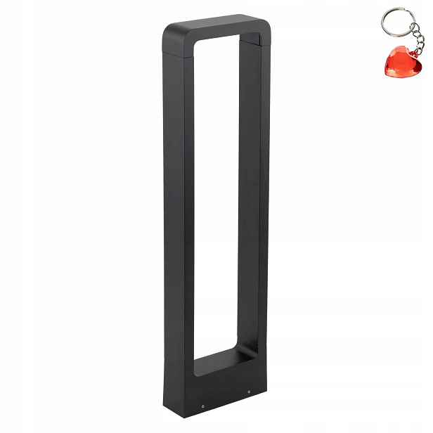 Venkovní zahradní sloupková Led lampa 10W IP54 Arius M Black 19000 Tk Lighti