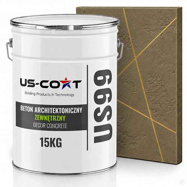 Vnější Architektonický Beton Khaki Tmavý F456 10m2 15kg Omítka Stěna