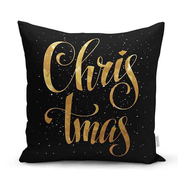 Povlak na polštář s vánočním motivem 43x43 cm Merry Christmas – Mila Home