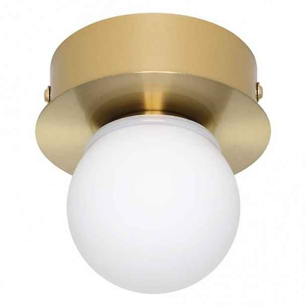 Eglo MOSIANO nástěnná lampa kartáčovaná mosaz, zlatá ocel 900658