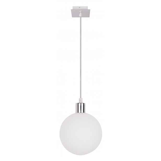 Závěsná lampa bílá koule 1X40W G9 Oden Candellux