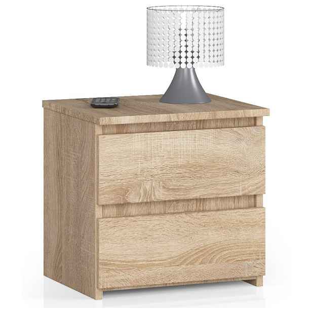 Ak furniture Noční stolek CL2 40 cm dub sonoma