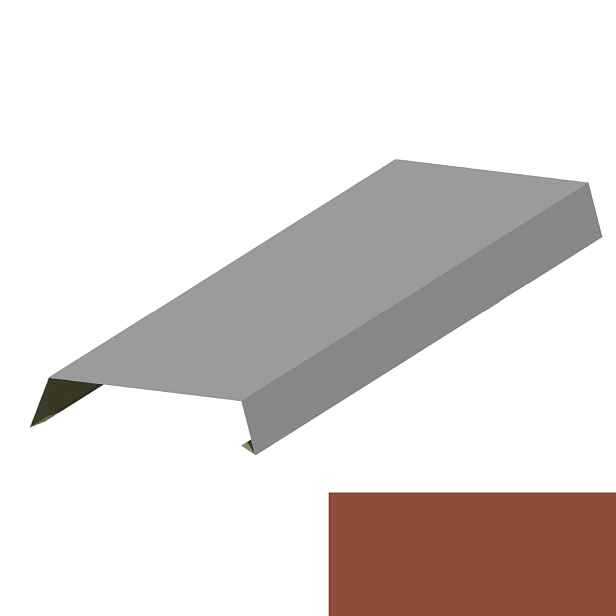 Atikový plech RS312S SP 25 2M264 cihlově hnědá