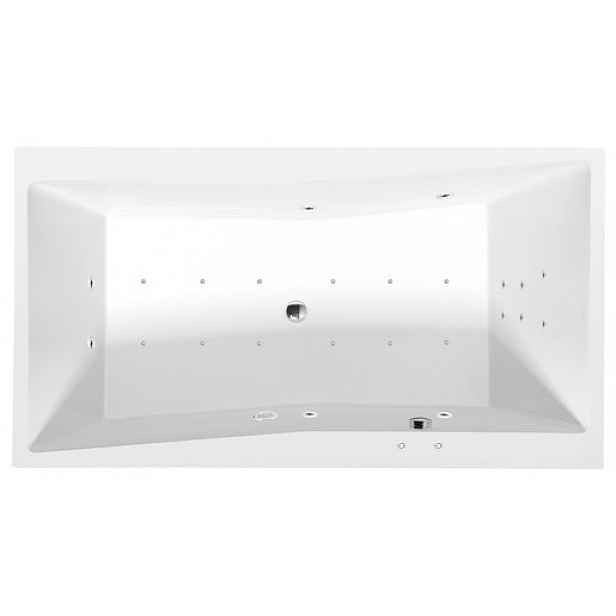Masážní vana Polysan Quest 180x100 cm Attraction Hydro-Air akrylát levá i pravá 78511.4010