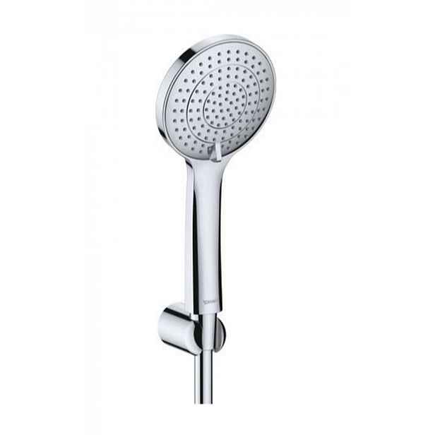 Duravit - Set sprchové hlavice, držáku a hadice, 3 proudy, chrom UV0712002010