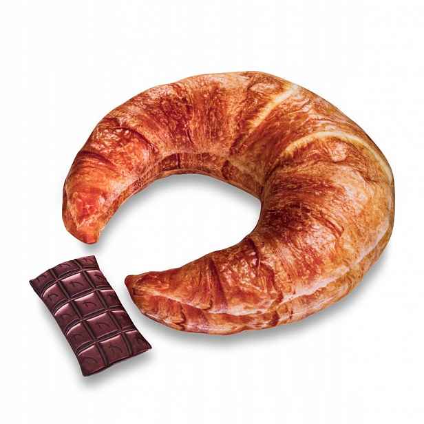 (hs) Hřejivý Croissant Polštář Gigantický Rogal Originál!