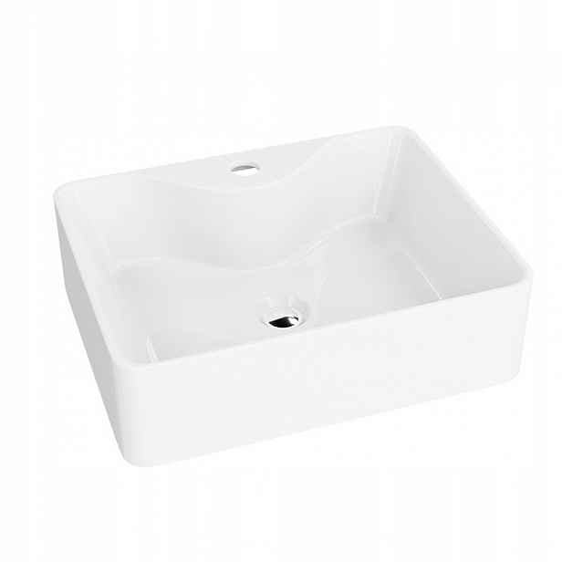 Umyvadlo na desku Castor z porcelánu,