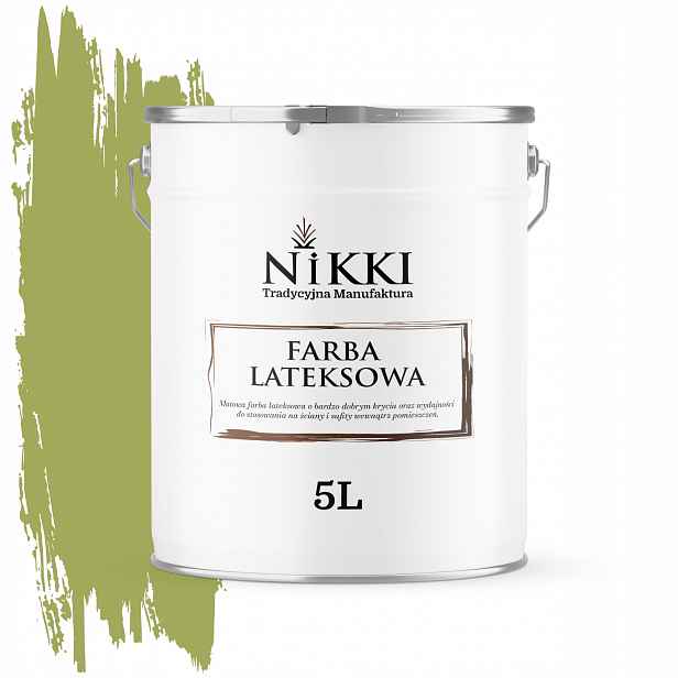 Barva Hráškově Tmavá H2437 5L Matná Na Stěnu