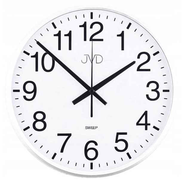 Čitelné Tiché Nástěnné Hodiny Jvd HP684.4 30,5 cm