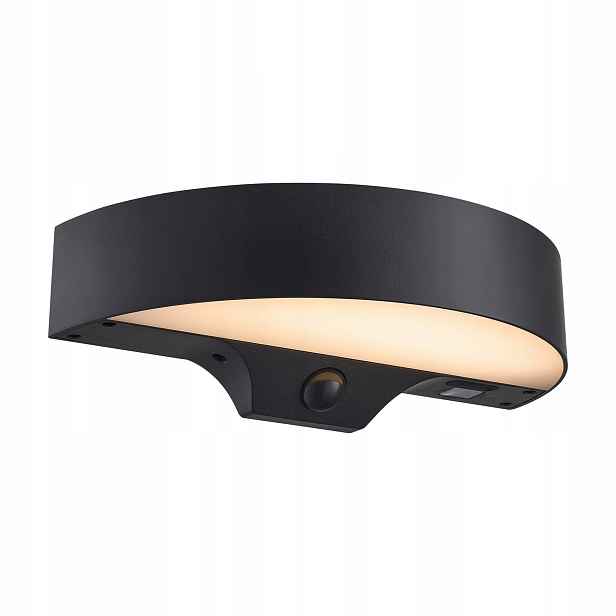 Nástěnné a terasové svítidlo Černá Led nástěnná lampa 5W IP44 Nordlux 7.4 cm