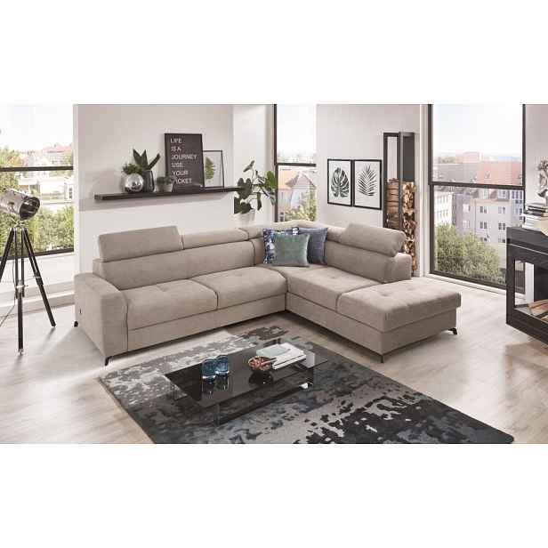 Rohová sedací souprava CITY - látka A