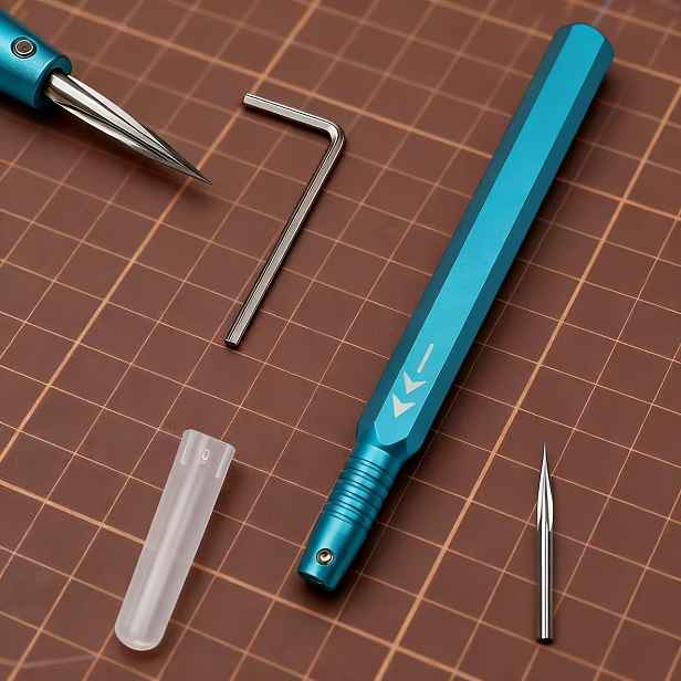 TEMU Sada Gravírovacích a Škrabek z Wolframové Oceli pro Značení, Vyrovnávání Panelů a Úpravu Detailů DIY