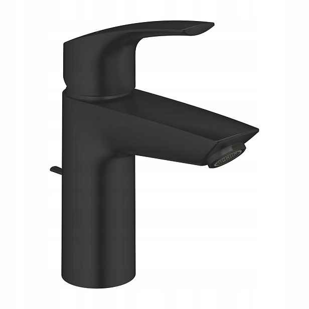Umyvadlová baterie Grohe černá s rychlouzávěrem, montáž 332652433