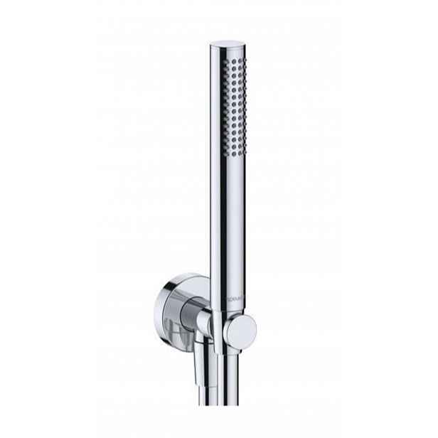Duravit - Set sprchové hlavice, kolínka a hadice, chrom UV0762002010