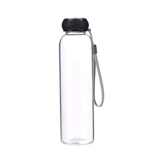 BERGNER Lahev skleněná přenosná s poutkem 550 ml BG-20120-BK