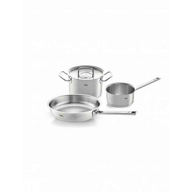 Fissler Profi Collection Sada Hrnců, Nerezová Ocel, stříbrná, 3 kusy