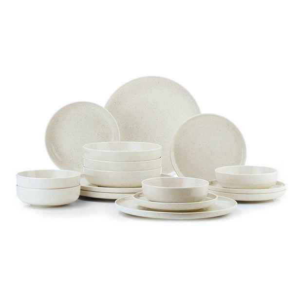 Porcelánová jídelní sada 16 ks pro 4 osoby – Hermia
