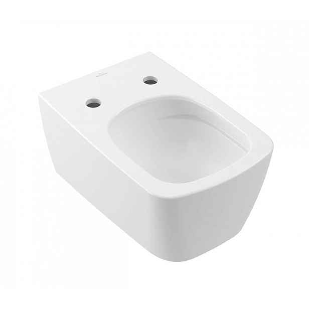 Villeroy & Boch Subway 3.0 - Závěsné WC, TwistFlush, Rimless, CeramicPlus, Stone White 4610T0RW