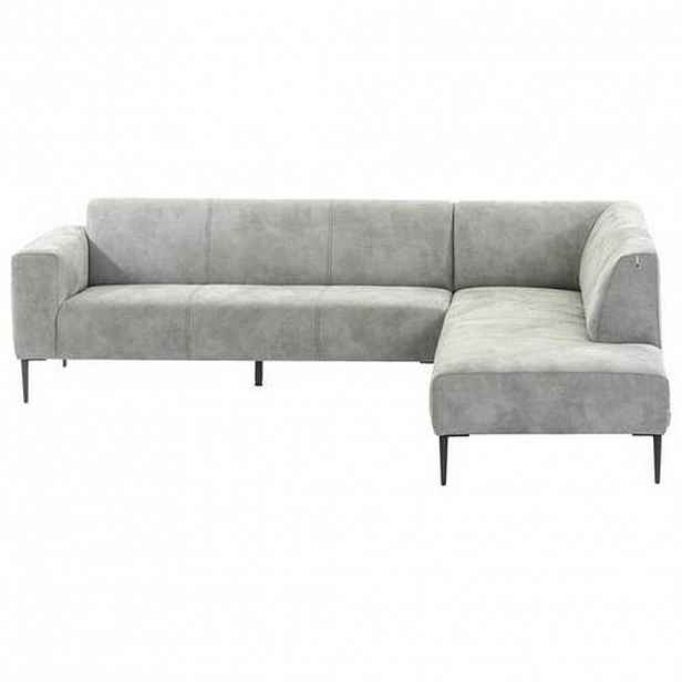 W.Schillig ROHOVÁ SEDAČKA, textil, světle šedá - Sedací soupravy - 000137005201
