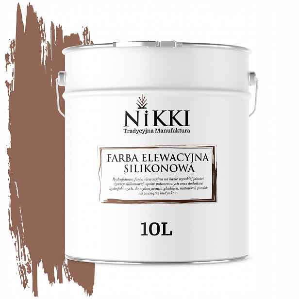 Barva 10 l na vnější omítku Uv Hnědá Různé Barvy