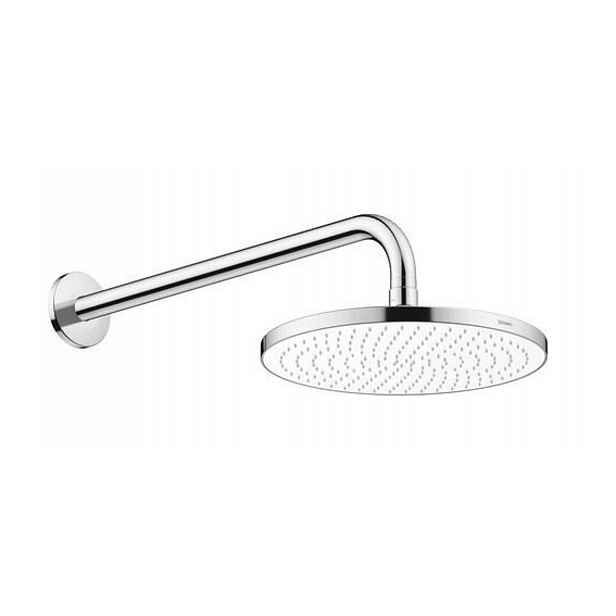 Duravit - Hlavová sprcha, průměr 23 cm, MinusFlow, chrom/bílá UV0752002005