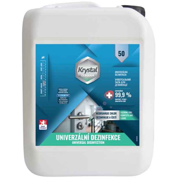 KRYSTAL CLEADER 50 Univerzální dezinfekce 5 l