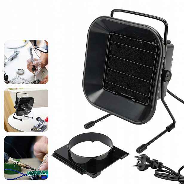Pohlcovač Kouře Výparů Toxinů Prachu Servisní 493 30W 1x Uhlíkový Filtr