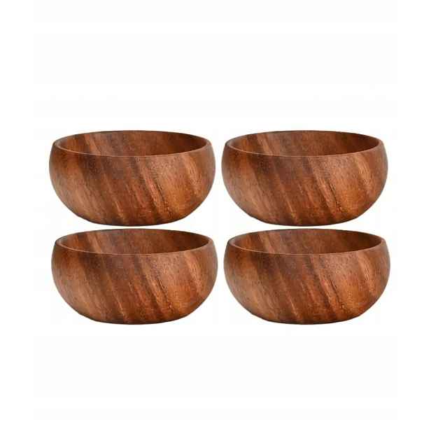 Shein Hnědé Misky 4-PACK S4P S07__16 CM